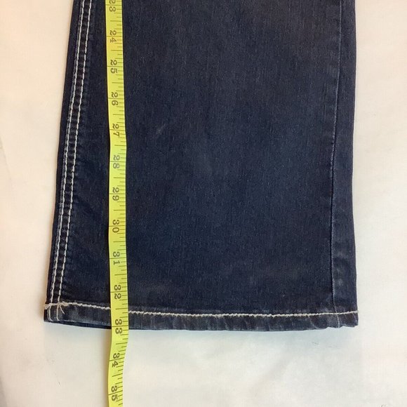 Rockin Denim Jeans Bootcut Womens Size 12 High-Rise Blue Denim Five Pocket Pant - Picture 7 of 10